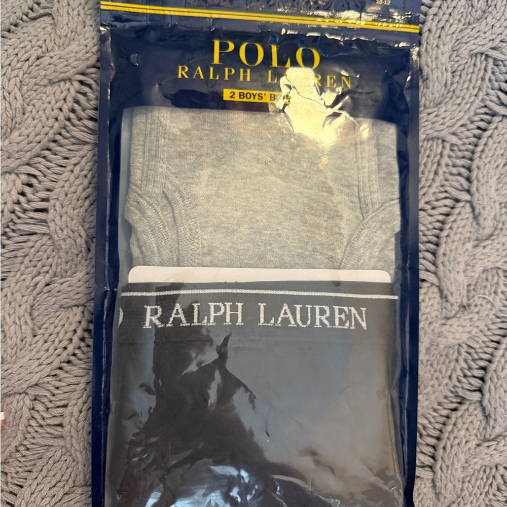 Polo by Ralph Lauren Gray Boys' Briefs - Medium